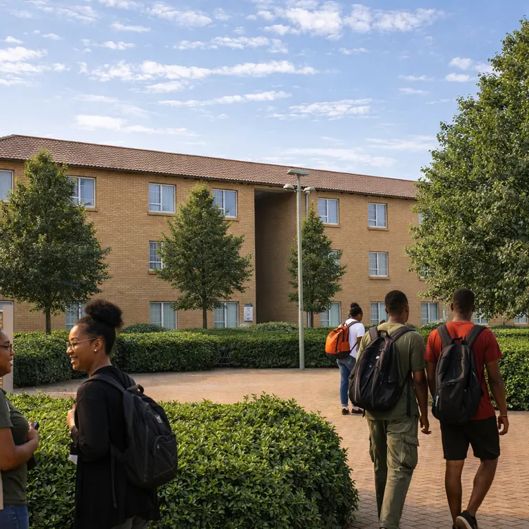 Parkvillage student residence exterior
