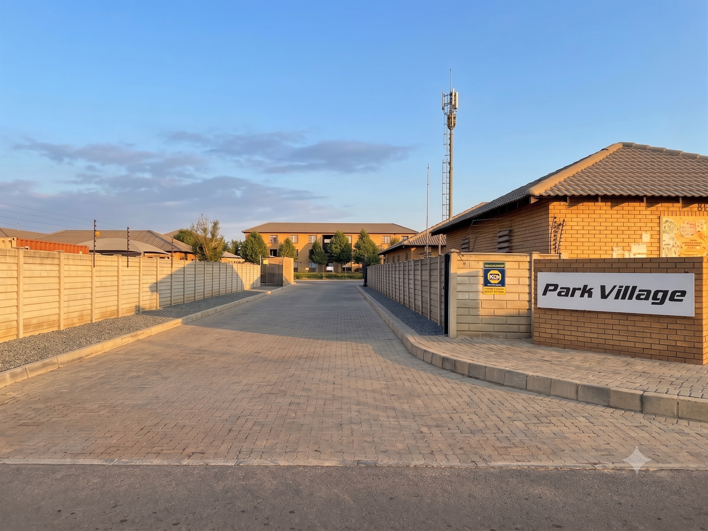 Parkvillage Student Residence Accommodation Main Entrance